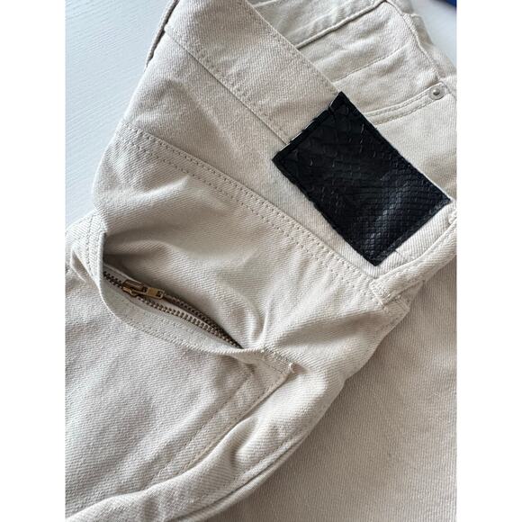 Visvim Fluxus Python Patch 04R Denim Jeans Pants - Picture 5 of 8